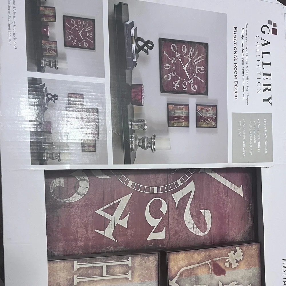 Gallery Collection 3-Piece Wall Decor Set – Rustic & Functional Design - Picture 8 of 15